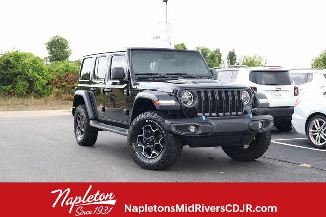used 2022 Jeep Wrangler Unlimited 4xe car, priced at $34,454