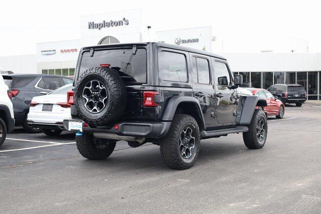 used 2022 Jeep Wrangler Unlimited 4xe car, priced at $33,495