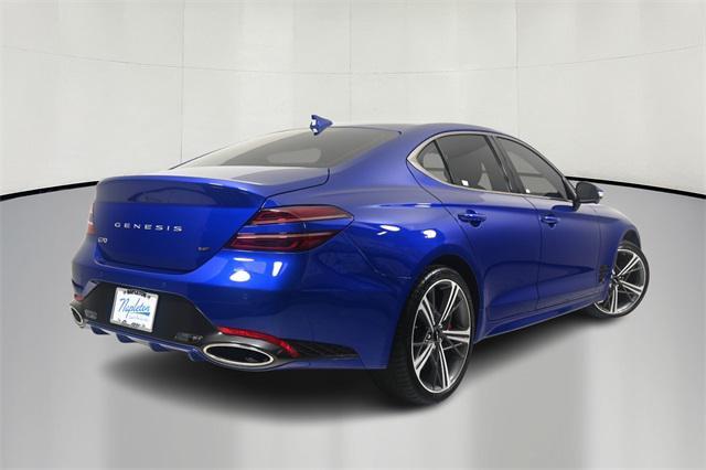 used 2024 Genesis G70 car, priced at $37,500