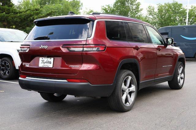 used 2021 Jeep Grand Cherokee L car, priced at $30,400