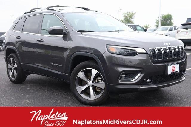 used 2021 Jeep Cherokee car, priced at $27,498