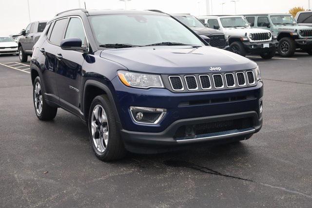 used 2021 Jeep Compass car, priced at $18,995