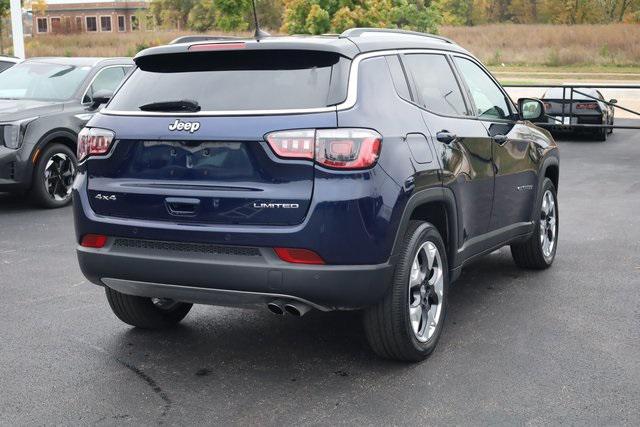 used 2021 Jeep Compass car, priced at $18,995