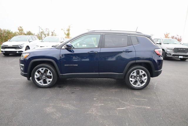 used 2021 Jeep Compass car, priced at $18,995