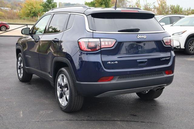 used 2021 Jeep Compass car, priced at $18,995