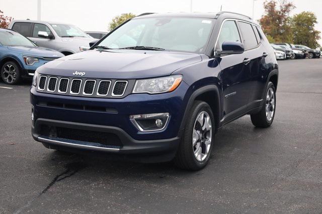 used 2021 Jeep Compass car, priced at $18,995