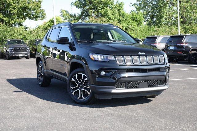 used 2022 Jeep Compass car, priced at $22,644