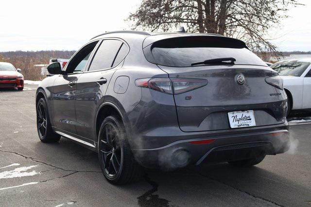 used 2021 Alfa Romeo Stelvio car, priced at $24,000