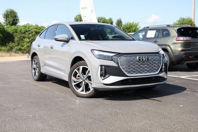 used 2023 Audi Q4 e-tron car, priced at $28,995
