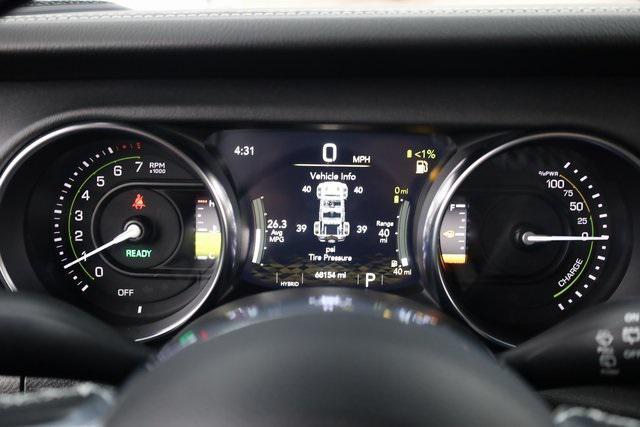 used 2021 Jeep Wrangler Unlimited 4xe car, priced at $29,020