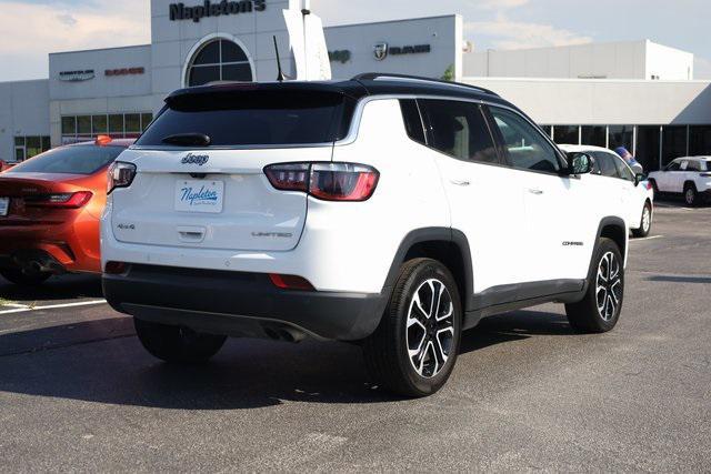 used 2022 Jeep Compass car, priced at $21,741