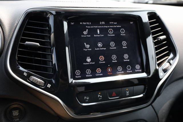 used 2021 Jeep Cherokee car, priced at $21,599