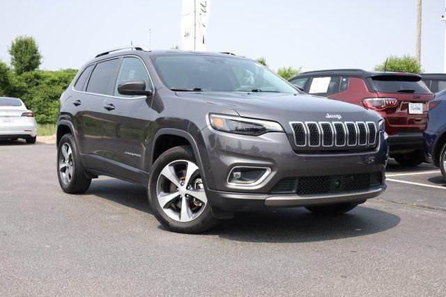 used 2021 Jeep Cherokee car, priced at $21,599