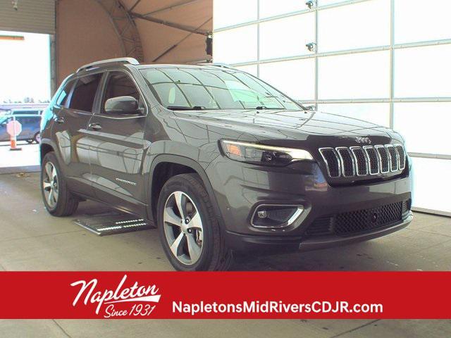 used 2021 Jeep Cherokee car, priced at $23,000