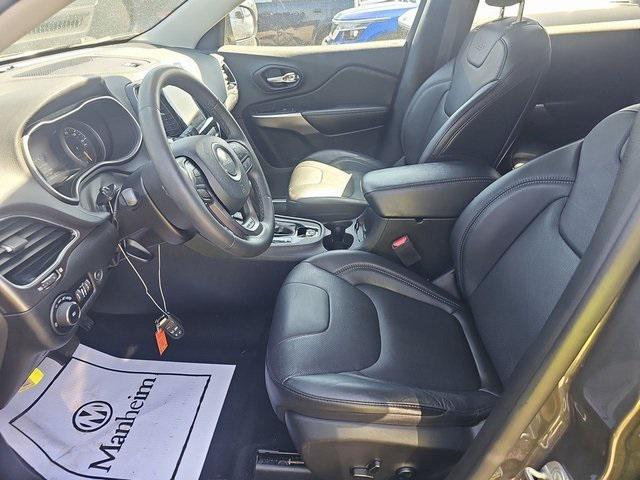 used 2021 Jeep Cherokee car, priced at $23,000