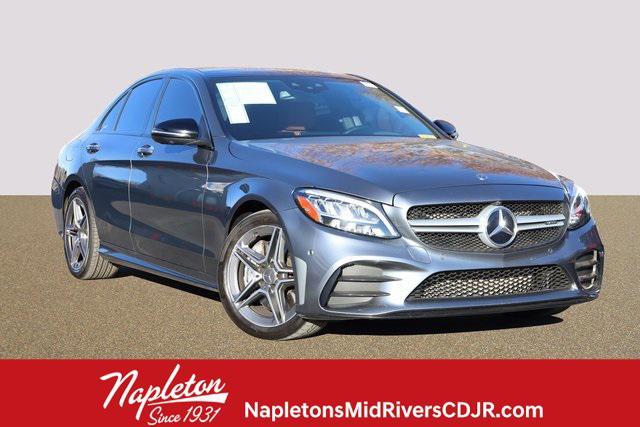 used 2020 Mercedes-Benz AMG C 43 car, priced at $37,000