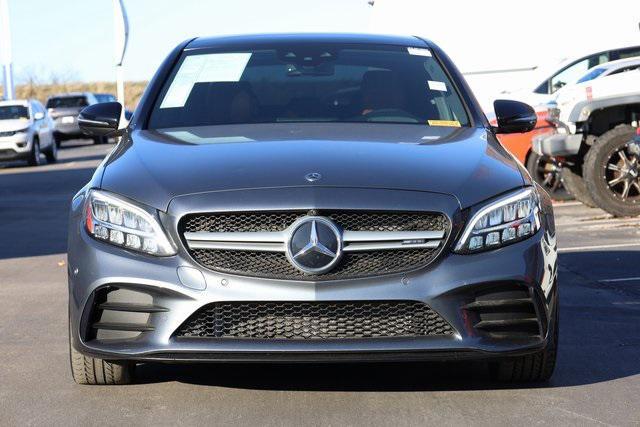 used 2020 Mercedes-Benz AMG C 43 car, priced at $37,000