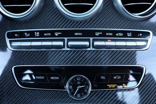 used 2020 Mercedes-Benz AMG C 43 car, priced at $37,000