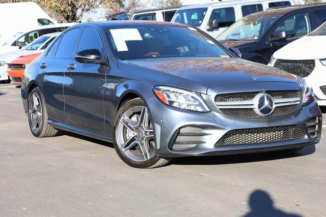 used 2020 Mercedes-Benz AMG C 43 car, priced at $37,000