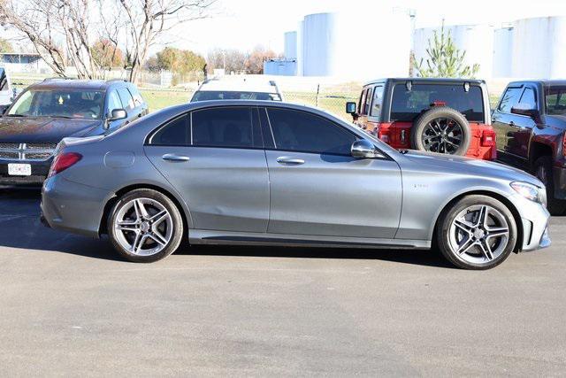 used 2020 Mercedes-Benz AMG C 43 car, priced at $37,000