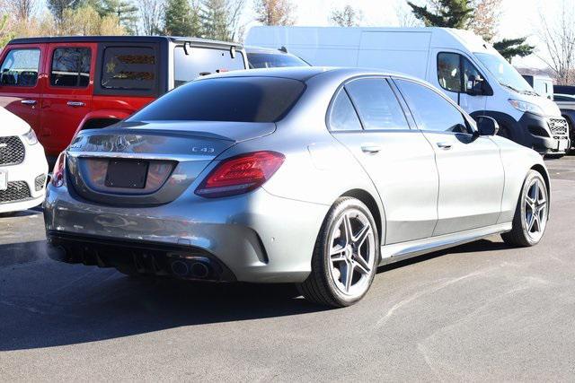 used 2020 Mercedes-Benz AMG C 43 car, priced at $37,000