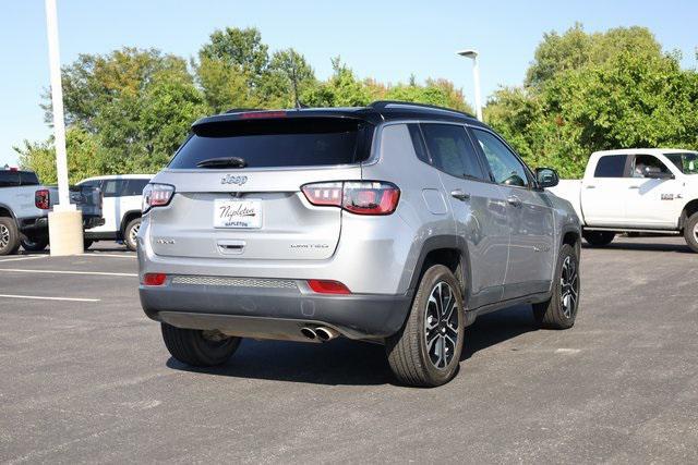 used 2022 Jeep Compass car, priced at $23,792