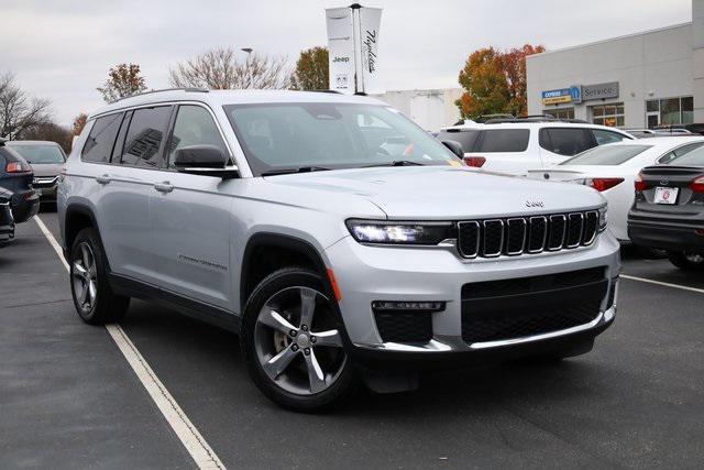 used 2021 Jeep Grand Cherokee L car, priced at $28,197