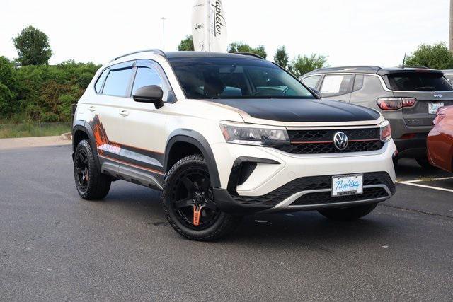 used 2022 Volkswagen Taos car, priced at $17,500