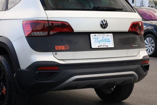 used 2022 Volkswagen Taos car, priced at $17,500
