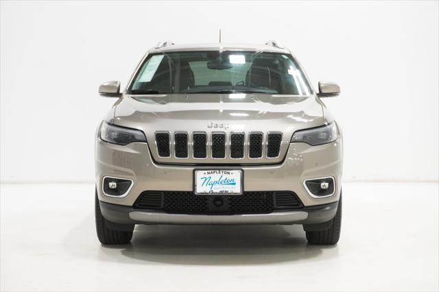 used 2021 Jeep Cherokee car, priced at $22,000