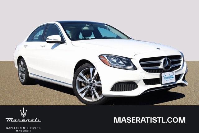 used 2017 Mercedes-Benz C-Class car, priced at $21,750