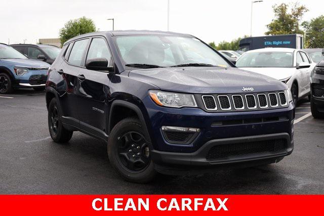 used 2021 Jeep Compass car, priced at $14,995