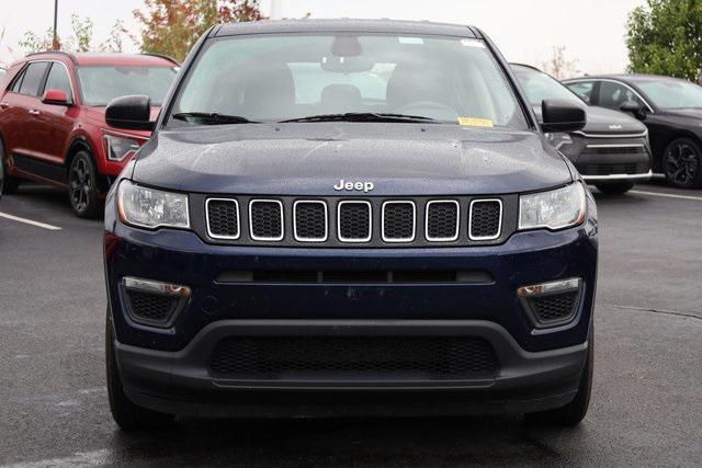 used 2021 Jeep Compass car, priced at $18,777