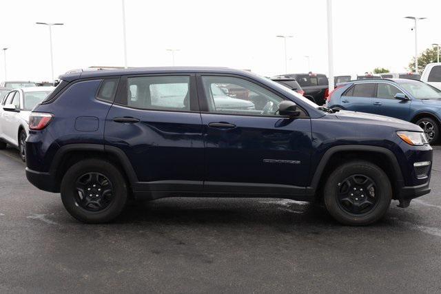 used 2021 Jeep Compass car, priced at $18,777