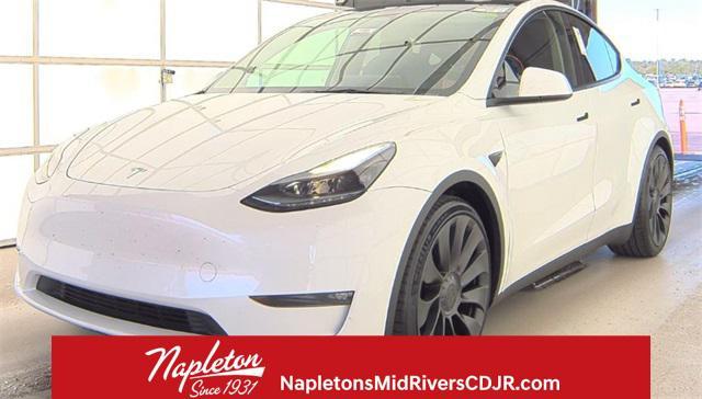 used 2022 Tesla Model Y car, priced at $28,700