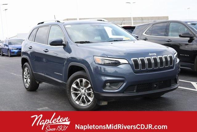 used 2021 Jeep Cherokee car, priced at $27,155