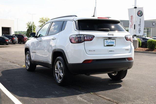 used 2023 Jeep Compass car, priced at $19,443