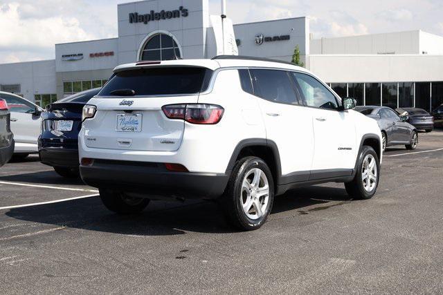 used 2023 Jeep Compass car, priced at $19,443