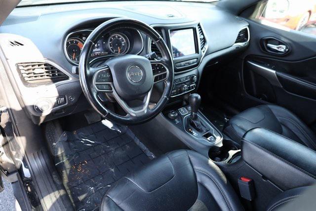 used 2021 Jeep Cherokee car, priced at $18,600