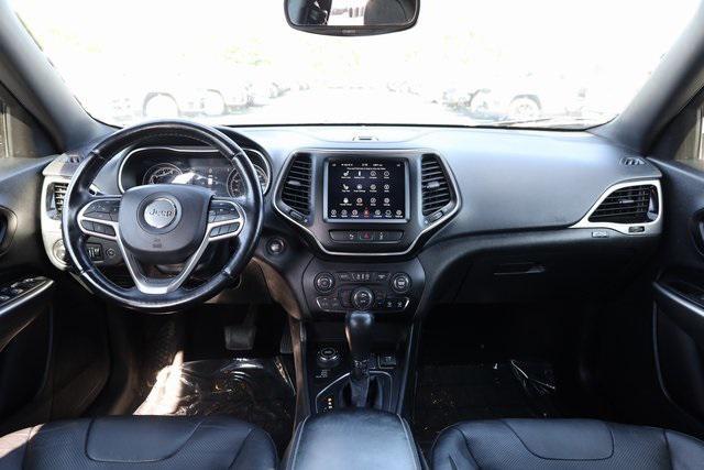 used 2021 Jeep Cherokee car, priced at $18,600