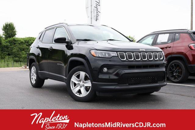 used 2022 Jeep Compass car, priced at $21,600