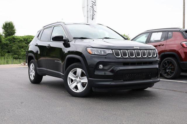 used 2022 Jeep Compass car, priced at $20,824