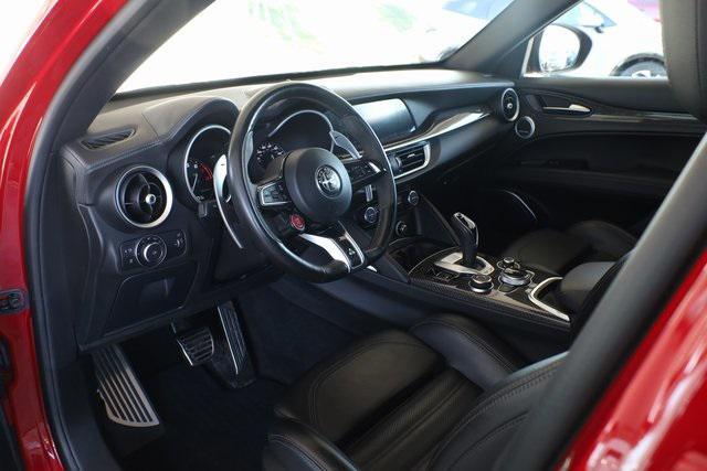 used 2022 Alfa Romeo Stelvio car, priced at $50,000