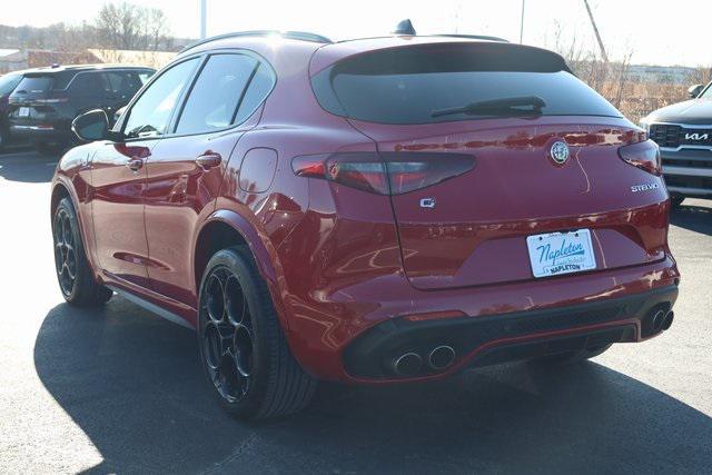 used 2022 Alfa Romeo Stelvio car, priced at $50,000