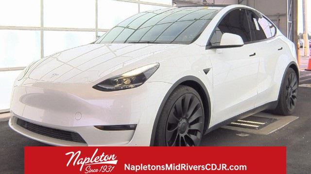 used 2022 Tesla Model Y car, priced at $29,999