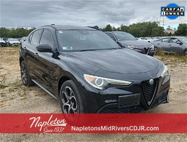 used 2022 Alfa Romeo Stelvio car, priced at $25,000