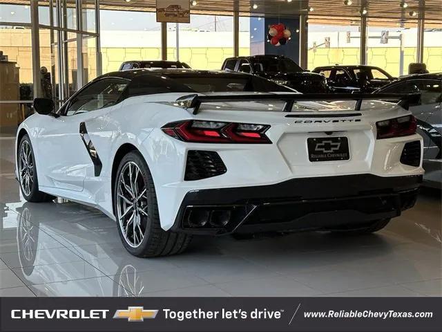 new 2025 Chevrolet Corvette car, priced at $95,205