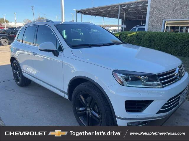 used 2017 Volkswagen Touareg car, priced at $17,591