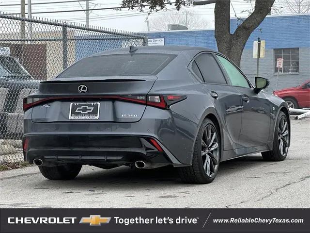 used 2023 Lexus IS 350 car, priced at $43,892