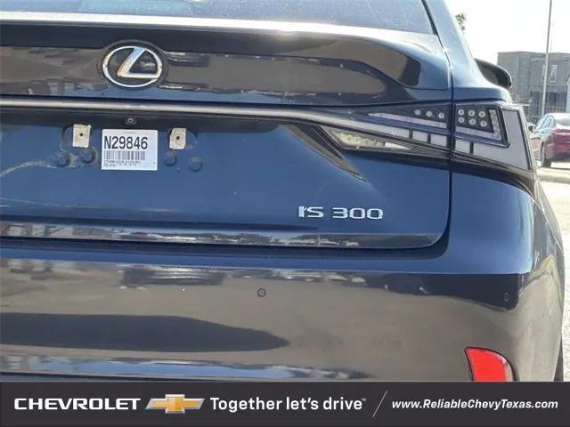 used 2020 Lexus IS 300 car, priced at $26,322